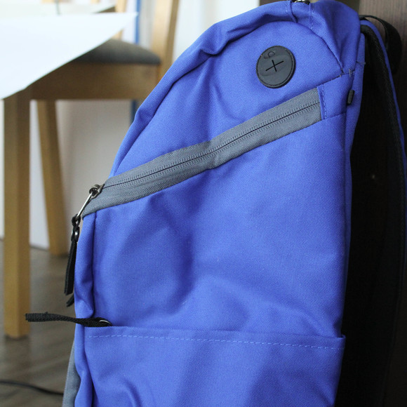 Blue Backpack Large Capacity School Bag - Picture 9 of 15